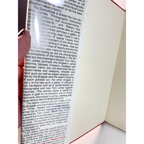 Hood's Texas Brigade: Tom Jones' Sketch Book 1st Edition 1988 Fine/VG Civil War - Picture 4 of 11